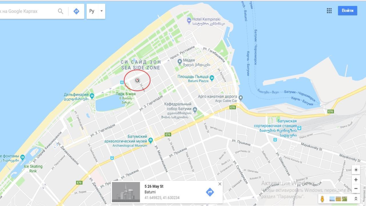 Batusihotel Батуми Экстерьер фото